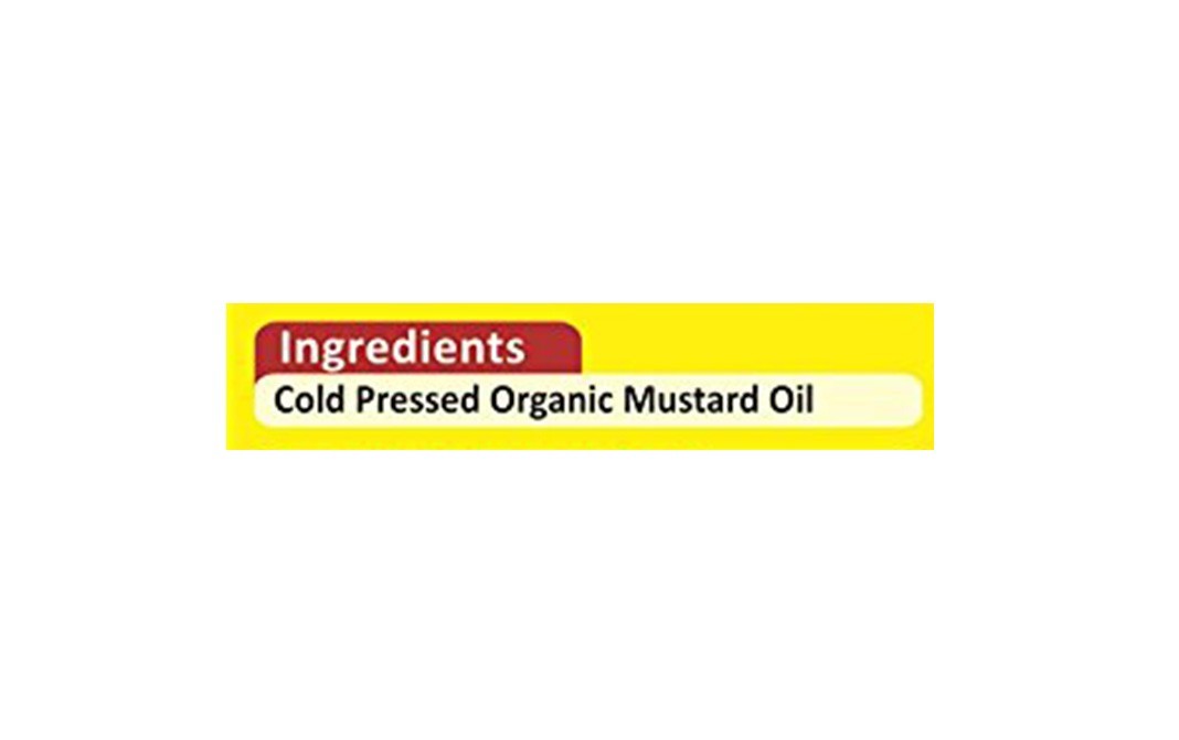 P Mark Organic Mustard Oil    Bottle  500 millilitre